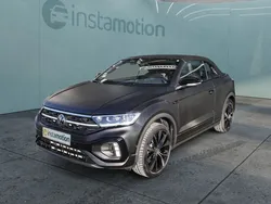 Schwarz Gebraucht 2024 VW T-Roc Cabriolet R-line Cabrio | 44.770 €
