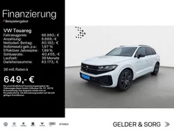 Pure white Gebraucht 2023 VW Touareg R-line SUV | 66.880 € (Teuer)