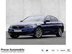 Blau Gebraucht 2019 BMW 530 iPerformance Limousine | 27.980 € (Fairer Preis)