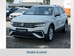 Pure white Gebraucht 2022 VW Tiguan Allspace Life SUV | 27.480 € (Guter Preis)