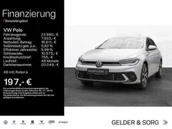 Reflexsilber metallic Gebraucht 2024 VW Polo R-line Kleinwagen | 24.190 € (Guter Preis)