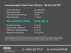 Weiss Neu 2025 Opel Vivaro-e Combi Van | 38.490 € (Fairer Preis)