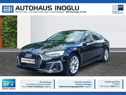 Schwarz mythosschwarz metallic (metallic) Gebraucht 2024 Audi A5 S-Line Coupé | 39.880 € (Superpreis)