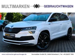 Weiß Gebraucht 2019 Skoda Karoq SportLine SUV | 25.990 € (Fairer Preis)
