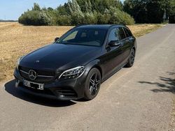 Grau Gebraucht 2019 Mercedes C300e AMG line Kombi | 29.900 € (Teuer)