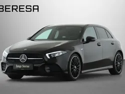 Nachtschwarz Gebraucht 2020 Mercedes A180 AMG Limousine | 24.990 € (Fairer Preis)