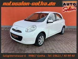 Weiß Gebraucht 2013 Nissan Micra Acenta Kleinwagen | 4.990 € (Etwas zu teuer)