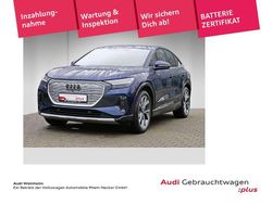 Navarrablau metallic Gebraucht 2022 Audi Q4 Sportback e-tron Advanced SUV | 28.214 € (Guter Preis)