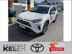 Platinumweiß perleffekt Gebraucht 2023 Toyota RAV4 Hybrid Team SUV | 49.260 €