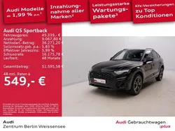 Schwarz Gebraucht 2022 Audi Q5 Sportback S-Line SUV | 45.339 € (Guter Preis)