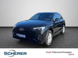 Mythosschwarz metallic (metallic) Gebraucht 2024 Audi Q5 Ambiente SUV | 52.400 € (Teuer)