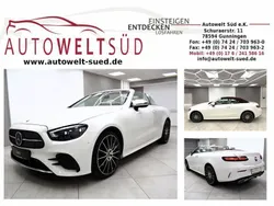 Polarweiß Gebraucht 2021 Mercedes E220 AMG Cabrio | 53.900 €