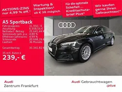 Schwarz Gebraucht 2023 Audi A5 Sportback Basis Limousine | 31.950 € (Guter Preis)