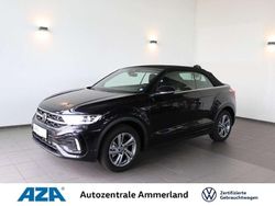 Schwarz Gebraucht 2025 VW T-Roc Cabriolet R-line Cabrio | 41.979 € (Teuer)