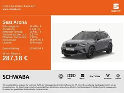 Graphene grau / midnight schwa Gebraucht 2025 Seat Arona Black Edition SUV | 28.490 € (Teuer)