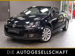 Schwarz Gebraucht 2012 VW Golf Cabriolet Exclusive Cabrio | 13.990 € (Fairer Preis)