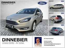 Titan grau Gebraucht 2015 Ford Focus Titanium Kombi | 11.050 € (Etwas zu teuer)