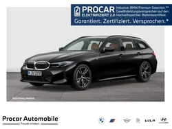 Schwarz Gebraucht 2024 BMW 330e M Sport Kombi | 41.790 € (Fairer Preis)