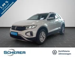 Pure white Gebraucht 2024 VW T-Roc Life SUV | 22.190 € (Guter Preis)