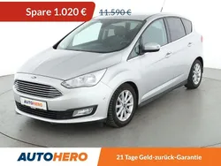 Silber Gebraucht 2016 Ford C-MAX Titanium Van / Kleinbus | 10.570 € (Fairer Preis)
