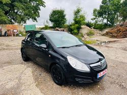 Schwarz Gebraucht 2008 Opel Corsa Limousine | 799 € (Guter Preis)