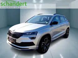 Brillantsilber metallic Gebraucht 2022 Skoda Karoq SportLine SUV | 33.950 € (Guter Preis)