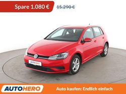 Rot Gebraucht 2018 VW Golf Trendline Limousine | 14.210 € (Fairer Preis)