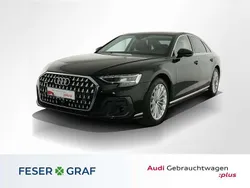 Brillantschwarz Gebraucht 2023 Audi A8 Ambiente Limousine | 57.559 € (Fairer Preis)