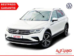 Weiß Gebraucht 2021 VW Tiguan Elegance SUV | 35.490 € (Teuer)