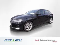Mythosschwarz metallic Gebraucht 2024 Audi A3 Advanced Plus Limousine | 30.440 € (Fairer Preis)