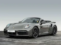 Aventuringrünmetallic Gebraucht 2021 Porsche 911 Turbo S Cabrio | 241.900 €