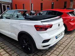 Weiß Gebraucht 2021 VW T-Roc Cabriolet R-line Cabrio | 25.700 € (Fairer Preis)
