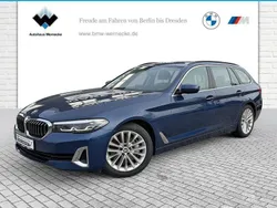 Phytonicblau Gebraucht 2021 BMW 530 Sport Line Kombi | 28.924 € (Superpreis)
