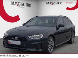 Mythosschwarz metallic Gebraucht 2022 Audi A4 S-Line Kombi | 32.440 € (Guter Preis)
