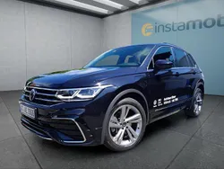 Schwarz Gebraucht 2021 VW Tiguan R-line SUV | 34.349 € (Teuer)