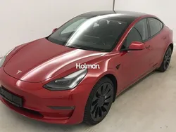 Rot Gebraucht 2022 Tesla Model 3 Performance Limousine | 32.606 € (Fairer Preis)