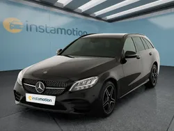 Schwarz Gebraucht 2021 Mercedes C300e Kombi | 32.749 € (Teuer)