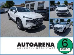 White cream / mic Gebraucht 2023 Hyundai Santa Fe Trend SUV | 35.975 €
