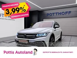 Weiss Gebraucht 2022 VW Tiguan Allspace R-line SUV | 37.577 € (Fairer Preis)