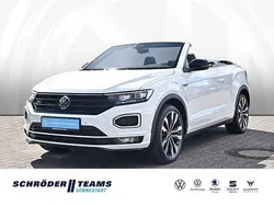 Weiß Gebraucht 2021 VW T-Roc Cabriolet R-line Cabrio | 30.990 € (Teuer)