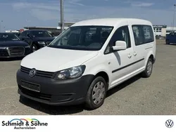 Weiß Gebraucht 2015 VW Caddy Maxi Team Van / Kleinbus | 6.970 € (Guter Preis)