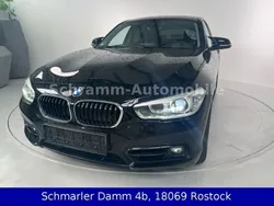 Schwarz Gebraucht 2018 BMW 118 Sport Line Kleinwagen | 15.590 € (Guter Preis)