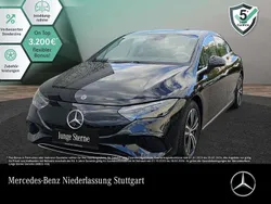 Obsidianschwarz Gebraucht 2024 Mercedes EQE300 Avantgarde Limousine | 46.990 € (Guter Preis)