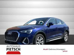 Navarrablau metallic (blau) Gebraucht 2023 Audi Q3 Sportback S-Line SUV | 35.890 € (Guter Preis)