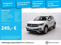 Weiß Gebraucht 2022 VW T-Cross Style SUV | 22.495 € (Fairer Preis)