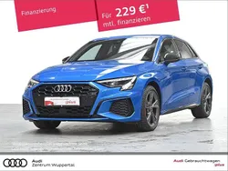Blau Gebraucht 2021 Audi A3 Sportback e-tron S-Line Limousine | 27.599 € (Fairer Preis)