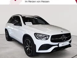 Polarweiß Gebraucht 2022 Mercedes GLC400d AMG line Plus SUV | 40.090 € (Guter Preis)