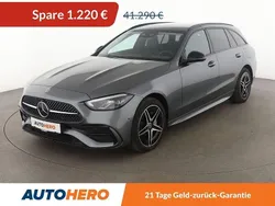 Grau Gebraucht 2023 Mercedes C300e AMG line Limousine | 39.270 € (Guter Preis)