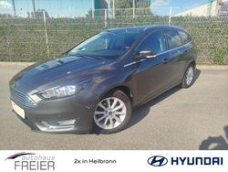 Grau Gebraucht 2016 Ford Focus Titanium Limousine | 9.980 € (Etwas zu teuer)