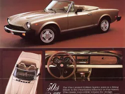 Gold Gebraucht 1981 Fiat 124 Spider Cabrio | 12.500 €
